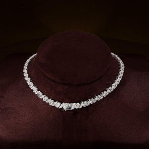 Collar de Oro Rosa de 18K con Diamante Natural Certificado por IGI, Corte Brillante, Lujoso, Moderno, Unisex, Regalo de Compromiso, Boda, Fiesta - Product Image 2