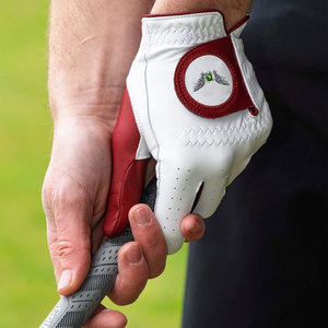 Wholesale Unisex Golf Gloves Flexible Fit Strong Anti-Slip Palm Premium Cabretta Leather Custom Design Hook Loop Closure Hands - Product Image 6