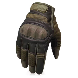 Guantes de Motociclismo de Cuero con Pantalla Táctil para Invierno, Diseño Profesional, Tallas Grandes, para Carreras de Motos - Product Image 4