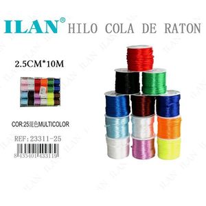 Cordón de Oro Ilan Hilo Cola Raton de 2.5mm y 10M para la Fabricación de Joyería - Product Image 2