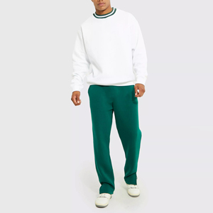 Conjuntos Deportivos de Invierno Estampados 100% Algodón OEM, Conjuntos Deportivos Extra Grandes al por Mayor, Conjuntos Deportivos con Lavado Ácido para Hombre, HECHO POR BS - Product Image 1