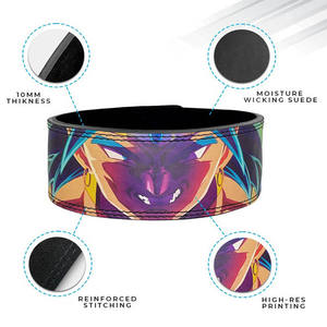 Ceinture de musculation personnalisable avec logo pour entraînement, fitness, soutien dorsal et renforcement musculaire - Product Image 4