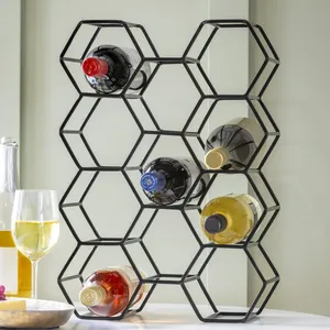 Support décoratif en métal fait main pour bouteilles, idéal pour l'intérieur de fermes modernes – Seau à glace rond en métal, durable et étanche, style ferme. - Product Image 4