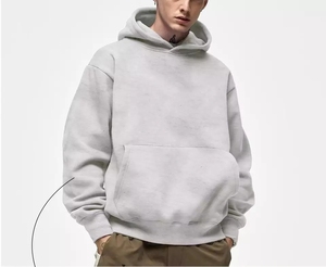 Sudaderas con Capucha Lisas Personalizadas de Alta Calidad para Hombre, al por Mayor, Precio Premium, Bajo MOQ, para Deporte y Uso Diario - Product Image 3