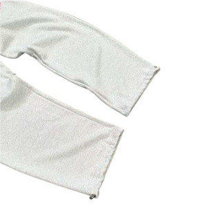 OEM Mens Cotton Fleece Jogger Sweat Pants Casual Straight Fit Mid Waist Zipper Fly Winter <b>Trousers</b> Custom Logo - Product Image 5