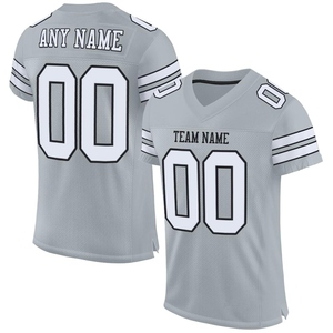 Vente en gros directe OMMIZ INDUSTRY Maillot de football authentique rétro personnalisé blanc et rouge en maille - Product Image 6