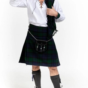 Kilt écossais traditionnel pour homme, jupe Highland, différents motifs tartan, logo personnalisé, quantité en gros, haute qualité - Product Image 5