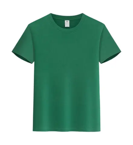 Camiseta de Moda Blanca Lisa Oversize con Cuello Redondo de Poliéster/Algodón Tejido, Personalizable con Logotipo, Fabricante Mayorista OEM - Product Image 4