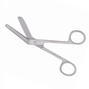 Ciseaux chirurgicaux à finition sablée en métal, manuels, pour la coupe de bandages et les soins infirmiers – Meilleur prix - Product Image 3