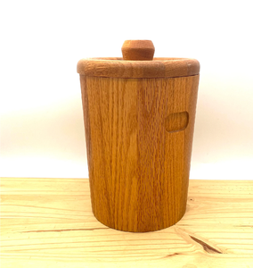 Seau à glace de luxe en bois d'acacia, forme hexagonale, pour champagne et boissons, avec couvercle, refroidisseur à vin rouge - Product Image 5