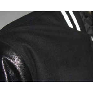 Vestes universitaires d'hiver pour hommes les plus vendues, haute qualité, sur mesure, longueur standard, en tissu de laine, style urbain, broderie sur le devant - Product Image 3