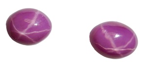 Rubí Estrella de Corte Ovalado 8x10 mm, 3.5 Quilates, Creado en Laboratorio, Pulido, Opaco, Cabujón con Efecto de Estrella de 6 Puntas para Joyería - Product Image 6