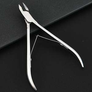 Pince à cuticules ronde, ciseaux de manucure, coupe-cuticules, éliminateur de peaux mortes, pince à ongles en acier inoxydable pour pédicure - Product Image 1