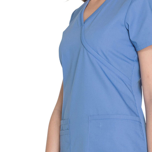 Uniforme d'infirmière confortable, couleur unie, pour femmes, tenue d'hôpital d'été, uniforme médical d'infirmière le plus vendu - Product Image 6
