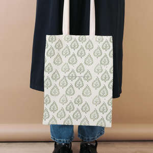 Bolso Bandolera Ligero con Estampado Indio, Bolso de Hombro de Viaje Hecho a Mano con Cierre de Cordón, Bolsos con Estampado Personalizado - Product Image 3