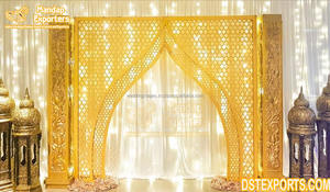 Mariage sud-indien mariée marié Haldi, accessoires de décoration pour événement, mariage srilanais Haldi, Grand décor de cérémonie de puberté indienne du sud - Product Image 6