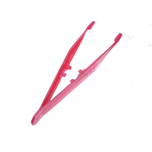 A-+ Qualité Sûr Et Sain Matériel Médical Pince À Épiler En Plastique Jetable Dressing Forcpes - Product Image 1