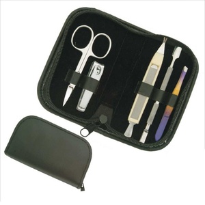 Ensemble de soins personnels de luxe de haute qualité pour adultes, ciseaux, outil pour cuticules, acier inoxydable, ensemble de manucure et de pédicure - Product Image 4