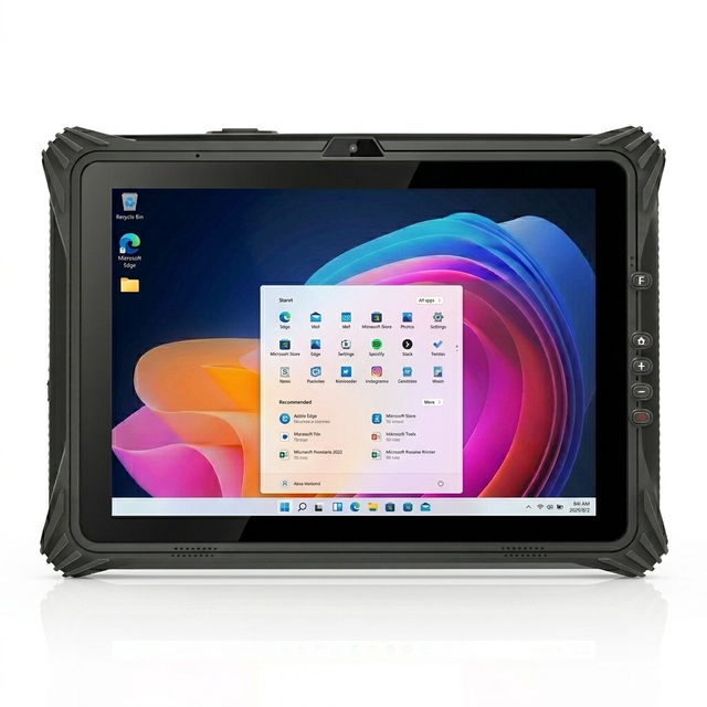 Windows Rugged Tablet RT10Pro I5/i7, 10.1 Inch 700nits Display, IP65 Waterproof, 4G/BT/WiFi/GPS, Barcode Scanner, RJ45, RS232