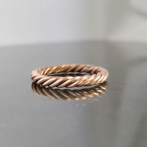 <b>Adjustable</b> Copper <b>Ring</b> Handmade Jewelry Gift Idea for Men Women Friends and Family Special Occasions - Product Image 2