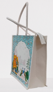 Cotton <b>Canvas</b> <b>Tote</b> Bag Custom Logo Reusable Water Resistant Travel Shopping Bags All Seasons Beach Zipper Custom Branding URBAN - Product Image 3