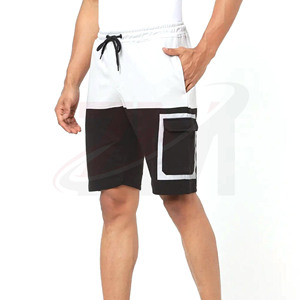 Pantalones cortos con bolsillos tipo cargo para hombre, pantalones cortos informales de algodón con múltiples bolsillos, duraderos, para exteriores, utilitarios, de verano, holgados - Product Image 2