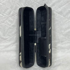 Nuevo Estuche de Piel de Vacuno Hecho a Mano para Rizador de Pelo, con Diseño Floral Occidental, Organizador de Herramientas para el Cabello con Cierres de Cremallera - Product Image 6