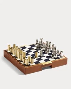 Juego de ajedrez premium, tablero decorativo, piezas de ajedrez de mármol, juego de ajedrez de piedra hecho a mano, juego de mesa de lujo - Product Image 5