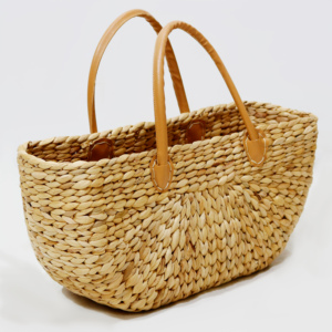 Artex Dong Thap Factory Artisanat Vietnam Paniers de rangement en jacinthe d'eau en jonc de mer faits à la main Sac à main tissé - Product Image 6