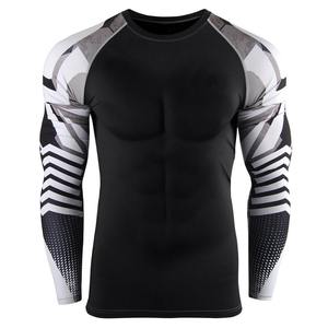 High Elasticity <b>Compression</b> <b>Shirt</b> for Men Fitness Workout Wear Slim Fit Men <b>Compression</b> <b>Shirt</b> By Maven Togs - Product Image 1