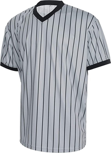 Camiseta de Árbitro Personalizada con Cuello Redondo, Tejida, para Hombre, Deportes, Baloncesto, Fútbol, Algodón, Fibra de Bambú, Ecológica - Product Image 2
