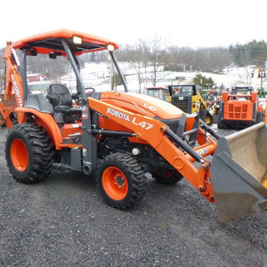 Tractor Subcompacto 4x4 con Cargador Frontal y Retroexcavadora de Alta Capacidad, Rodamientos de Rueda, Motor y Componentes de Engranajes - Product Image 2
