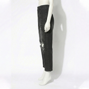 Pantalones Cargo Vaqueros de Lona para Mujer, a la Moda, de Venta Caliente, Ajustados, Resistentes al Viento, Lavado Medio, Transpirables, Casuales, Estilo Urbano, para Invierno - Product Image 6