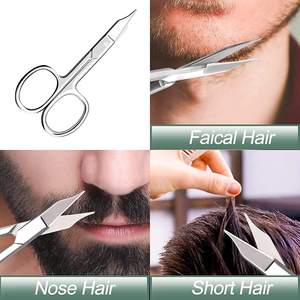 Ciseaux de manucure et pédicure pour femmes, à faible MOQ, pour droitiers, en acier inoxydable, à pointe droite et tranchante, pour cuticules et peaux mortes - Product Image 5