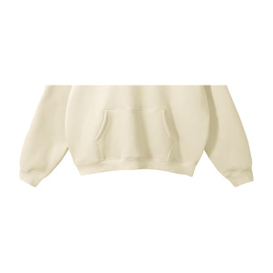 Vestido con Capucha de Forro Polar para Mujer, Personalizado, 100% Algodón, Transpirable, Resistente al Viento, Ecológico, 360g, Hombros Caídos, Manga Larga - Product Image 3