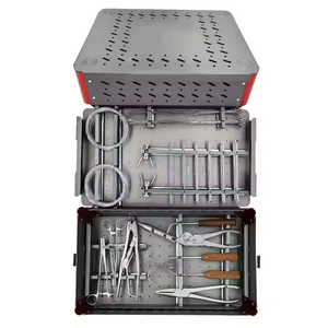 Juego de Instrumentos de Cerclaje y Alambre Kirschner (K-Wire) Premium, de Acero Inoxidable, Reutilizables y Autoclavables, para Fijación Ósea, Kit Ortopédico - Product Image 1