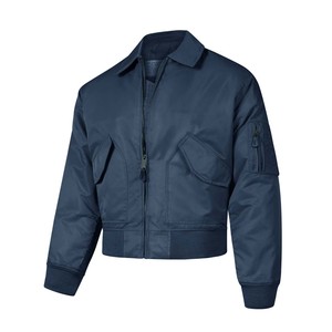 Chaqueta Bomber de Nailon Personalizada en Color Azul Marino para Adultos, Chaqueta Bomber de Nailon Vintage Premium al por Mayor, Impermeable - Product Image 5