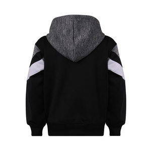Survêtement d'hiver pour hommes adultes, manches longues, jogging, entraînement, fermeture éclair, grande taille, coton molletonné - Product Image 3