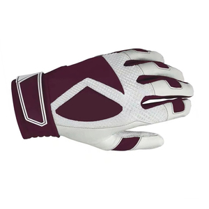 Gants de frappeur de baseball en cuir personnalisés pour gaucher, avec protection complète des doigts, paume épaissie et rembourrée, légers, avec accroche pour une meilleure adhérence - Product Image 2