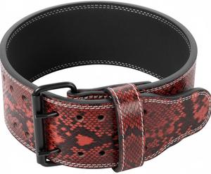 Ceinture de musculation en cuir réglable effet peau de serpent, épaisseur 10-13 mm, protection avancée, soutien lombaire, pour musculation et powerlifting - Product Image 1