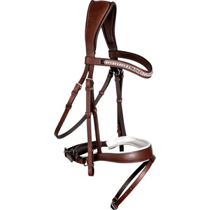 Fabricante de Bridas de Cuero para Caballos Personalizadas con Cristales y Acolchado - Product Image 2
