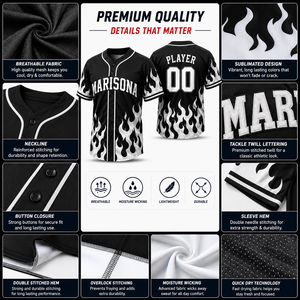 Uniforme de Béisbol Juvenil Personalizado, Conjunto de Camiseta de Equipo Infantil Sublimada, Fabricante de Marca Privada OEM ODM - Product Image 3