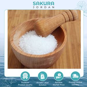 Sel de bain naturel de la Mer Morte à grain fin, qualité standard, riche en minéraux, pour les soins corporels, les bains et les spas - Product Image 4