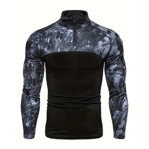 In Different Color Latest Design Product Premium Quality Fight Training Wear Men Quick-Dry Adult Sports Rash Guard Top - Product Image 1