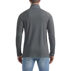 Conjunto Deportivo de Entrenamiento de Secado Rápido, Estampado, Ecológico, Elástico en Cuatro Direcciones, con Logotipo Personalizado, Chándal con Media Cremallera para Correr y Trotar, Venta al Por Mayor - Product Image 2