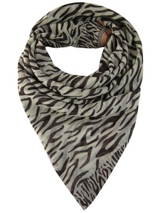 Chal Premium 100% Lana con Estampado Serigrafiado, Hecho a Mano, Diseño Elegante, Suave y Cálido, Bufandas Cortas de Cachemira - Product Image 3