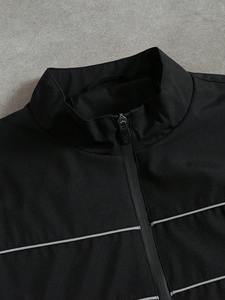 Veste coupe-vent personnalisée en gros pour hommes, veste légère en nylon pour hommes, streetwear OEM, résistante au vent, pour l'extérieur, faible MOQ - Product Image 4