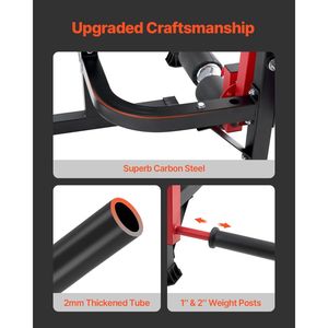 Macchina per Estensione Gambe da Seduti, Attrezzo Regolabile per Esercizi Specializzati per la Parte Inferiore del Corpo, Trainer per Estensione Gambe - Product Image 3
