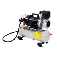 Mini compresseur d'air, pompe à Air 20 w 48V, robuste, sans huile DC, entretien professionnel, avec réservoir de 8 litres