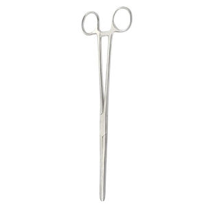 Pinzas Hemostáticas Rectas de Alta Calidad de 12 Pulgadas, Uso Quirúrgico Manual, Totalmente Dentadas, con Bloqueo, Acero Inoxidable, Certificación CE - Product Image 5